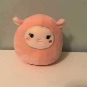 Squishmallows Very HTF/Rare 5” Elsa pink lamb.